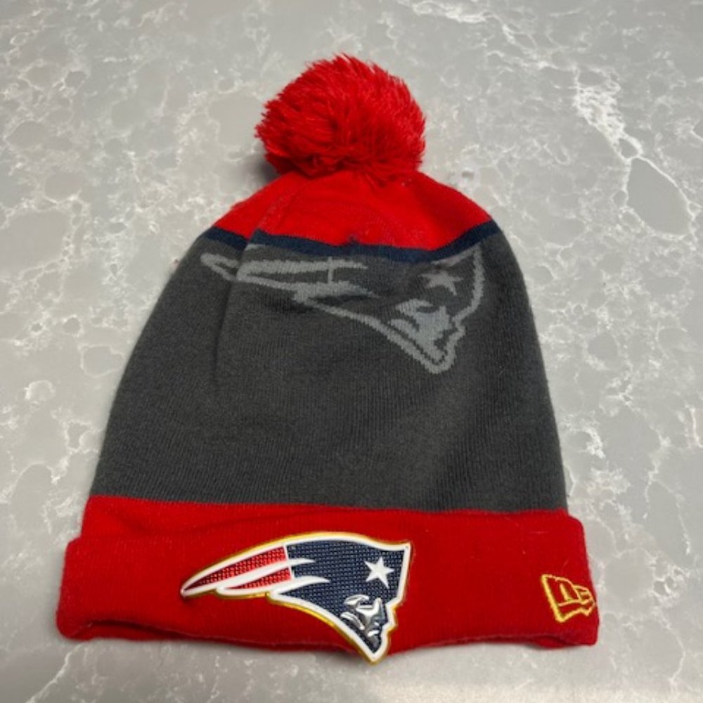 New England Patriots New Era winter cap